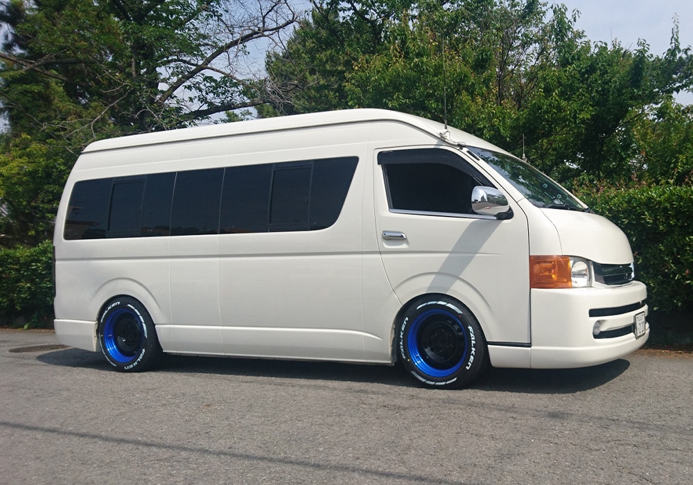 ハイエース　ホイールカスタム