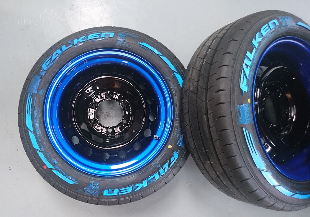 ハイエース　ホイールカスタム